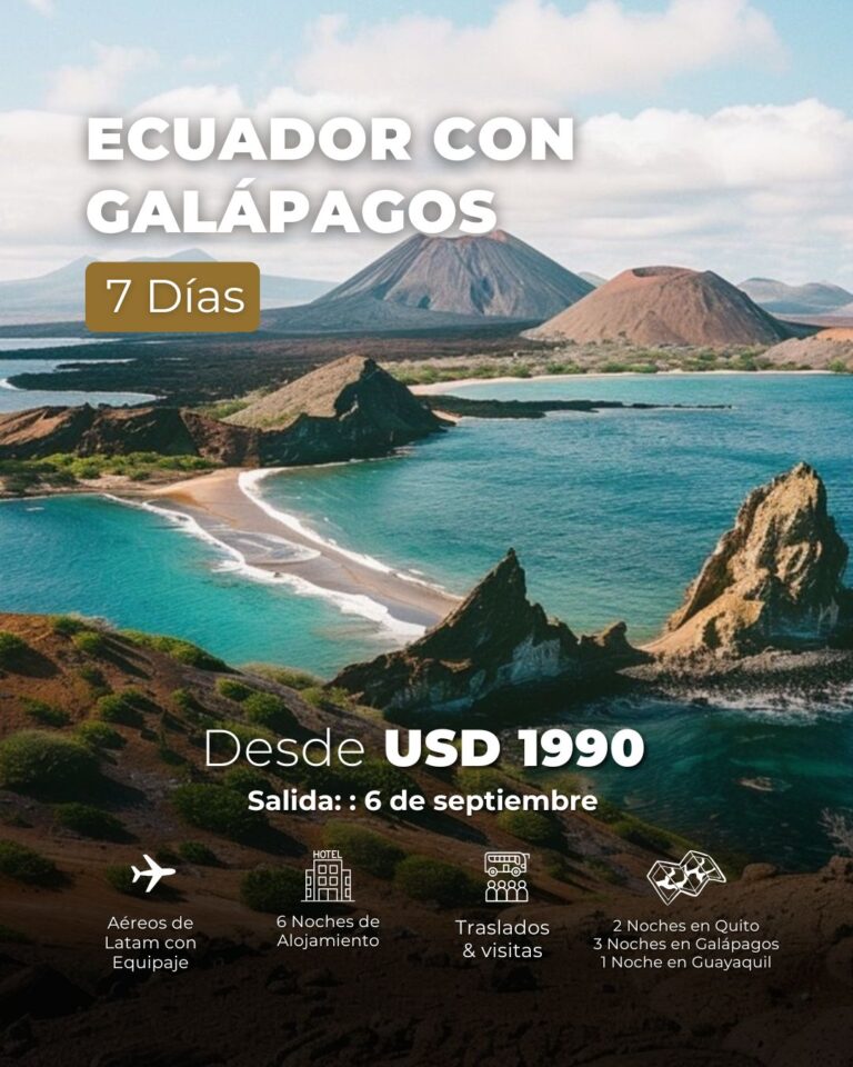 ecuador con galapagos