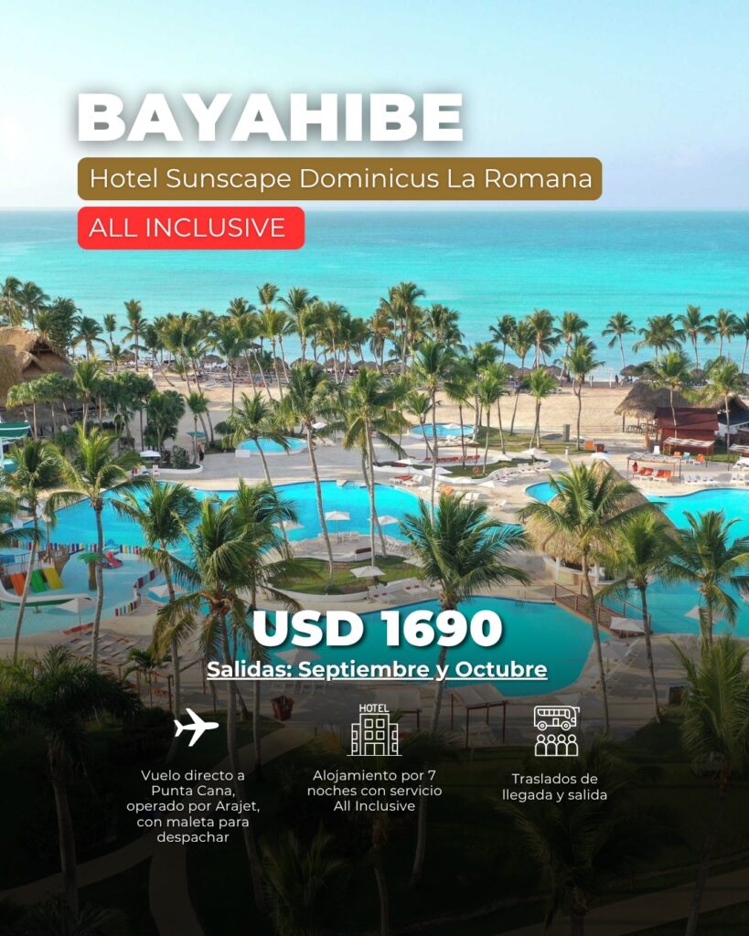 bayahibe septiembre y octubre oferta turismo cero